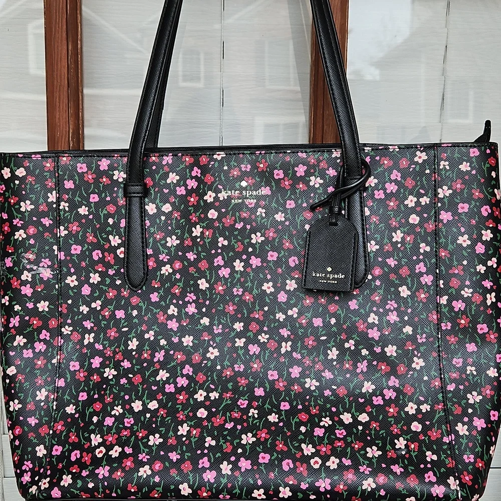 Kate Spade Schuyler Splendid Ditsy Floral Tote - Picture 2 of 7
